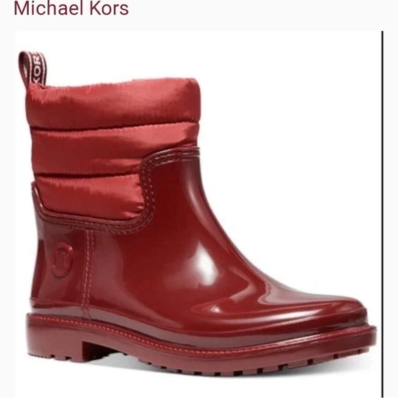 Michael Kors Blakely Rain boots size 8 - Picture 1 of 7